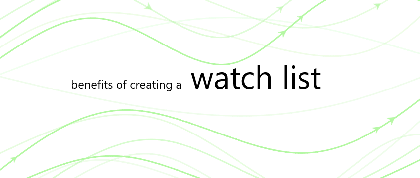 Image related to the benefits of using a watchlist in the Forex market.

