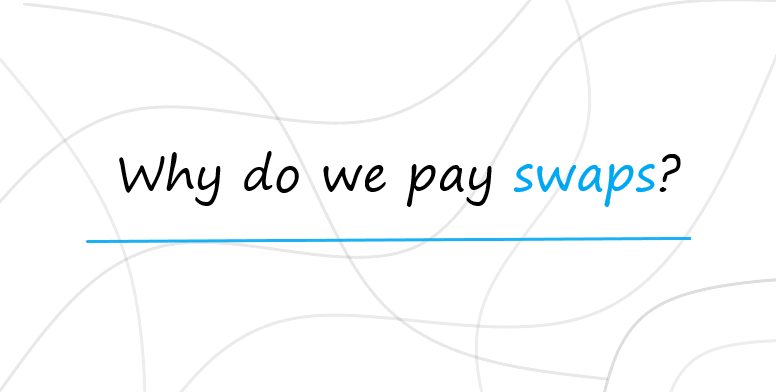 Why do we pay swap in trading?